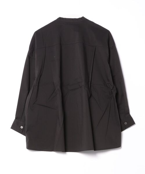 STYLEBLOCK（スタイルブロック）の「ブロードスキッパーブラウス（シャツ/ブラウス・レディース・ブラック/ホワイト/グリーン/ブラウン・M）」の5枚目の写真