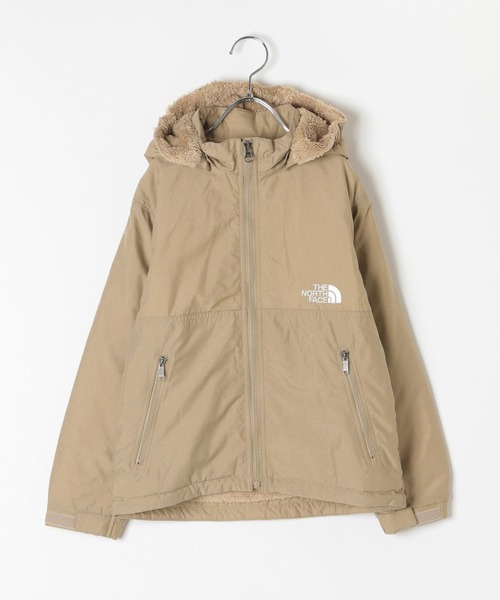THE NORTH FACE（ザノースフェイス）の「【THE NORTH FACE(ザ・ノース・フェイス)】コンパクトノマドジャケット(KIDS)（ナイロンジャケット・キッズ・パープル/ベージュ/ブラック・130cm/140cm/150cm/110cm/120cm）」の2枚目の写真