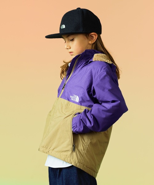 ザ・ノースフェイス コンパクトノマド ナイロンジャケット ネイビー キッズ THE NORTH FACE(ザ・ノース・フェイス)】コンパクトノマドジャケット