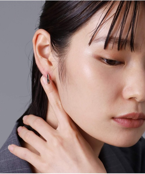 限定展開】“LH-1”ディストーションフープピアス/サージカル