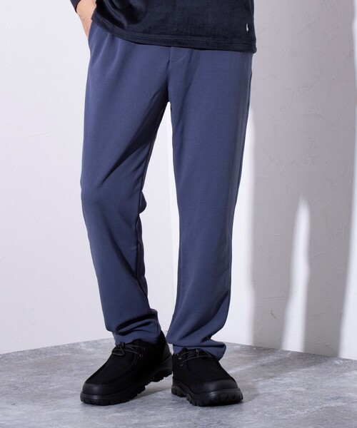 GLOSTER（グロスター）の「【GLOSTER/グロスター】ジョーゼット ストレッチイージーパンツ ストレッチ/防シワ（その他パンツ・メンズ・ネイビー/グレイッシュベージュ/ブラック/ブルー・XL/L/M/S）」の4枚目の写真