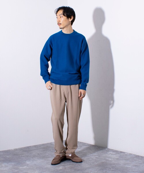 GLOSTER（グロスター）の「【GLOSTER/グロスター】ジョーゼット ストレッチイージーパンツ ストレッチ/防シワ（その他パンツ・メンズ・ネイビー/グレイッシュベージュ/ブラック/ブルー・XL/L/M/S）」の18枚目の写真
