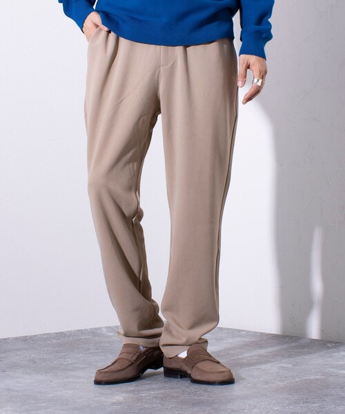 GLOSTER（グロスター）の「【GLOSTER/グロスター】ジョーゼット ストレッチイージーパンツ ストレッチ/防シワ（その他パンツ・メンズ・ネイビー/グレイッシュベージュ/ブラック/ブルー・XL/L/M/S）」の19枚目の写真