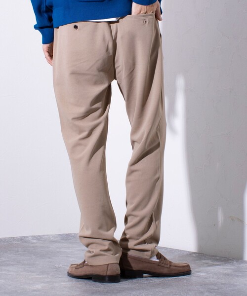 GLOSTER（グロスター）の「【GLOSTER/グロスター】ジョーゼット ストレッチイージーパンツ ストレッチ/防シワ（その他パンツ・メンズ・ネイビー/グレイッシュベージュ/ブラック/ブルー・XL/L/M/S）」の21枚目の写真