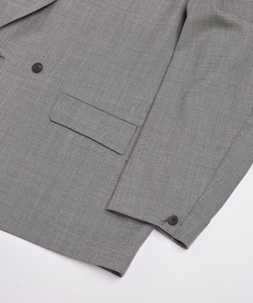 Dulcamara（ドゥルカマラ）の「よそいきルーズWJK（テーラードジャケット・メンズ・ブラック/ミックスグレー/ベージュ系・0/1）」の17枚目の写真