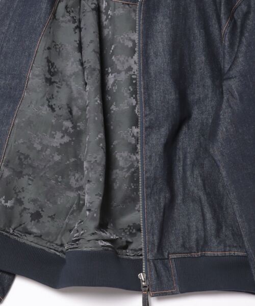 JAPAN BLUE JEANS(ジャパンブルージーンズ)の「【JAPAN BLUE】 デニムボンバージャケット(デニムジャケット・メンズ・インディゴブルー・4/3)」の3枚目の写真