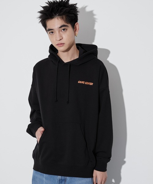 NEW JACK(ニュージャック)の「∴WEGO/別注NEW JACKグラフィックプルパーカー(パーカー・メンズ・アッシュグレー/スミクロ/ホワイト/ブラック・MEDIUM/LARGE)」の13枚目の写真