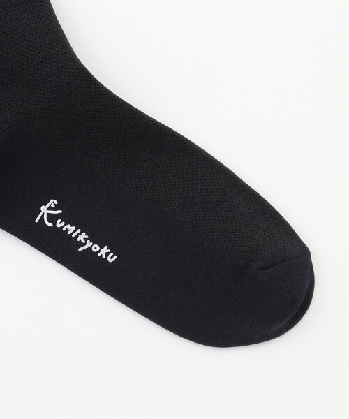 組曲（クミキョク）の「【120-160㎝】花柄 ナイロンタイツ（ソックス/靴下・キッズ・ブラック系・MEDIUM/LARGE）」の4枚目の写真