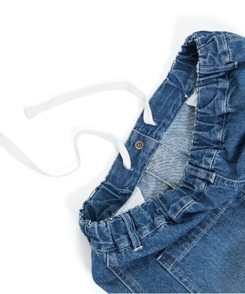 GLAZOS（グラソス）の「デニム・ダブルニーカーゴパンツ（その他パンツ・キッズ・ライトブルー/ブラック/ブルー・S/M/L/LL）」の9枚目の写真
