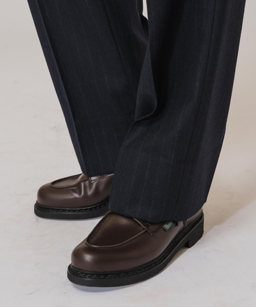 EDIFICE(エディフィス)の「La.French(ラ・フレンチ) crayone.Striped Trousers(スラックス・メンズ・ダークブルー/チャコールグレー・SMALL/MEDIUM/LARGE)」の11枚目の写真