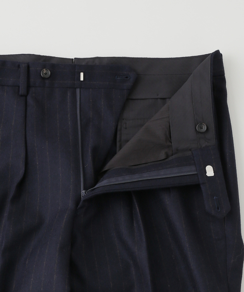 EDIFICE(エディフィス)の「La.French(ラ・フレンチ) crayone.Striped Trousers(スラックス・メンズ・ダークブルー/チャコールグレー・SMALL/MEDIUM/LARGE)」の14枚目の写真