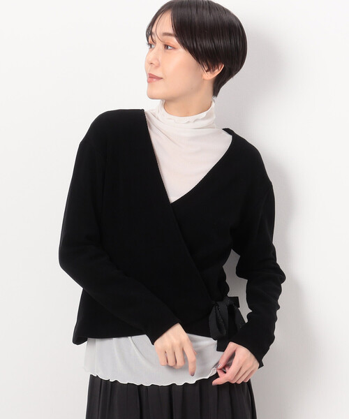 【セール】【アンサンブル対応】ニットコール カシュクールプルオーバー（Tシャツ/カットソー）｜Gabardine K.T（ギャバジンケーティー） mdprevattcaulkingandwaterproofing.com