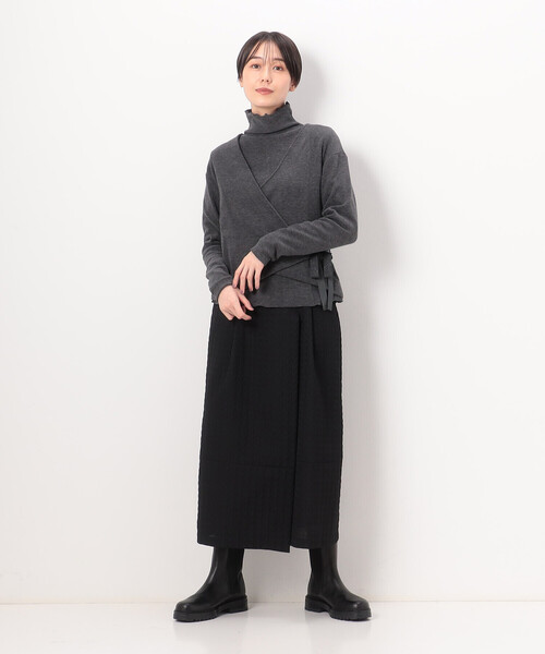 【セール】【アンサンブル対応】ニットコール カシュクールプルオーバー（Tシャツ/カットソー）｜Gabardine K.T（ギャバジンケーティー） mdprevattcaulkingandwaterproofing.com