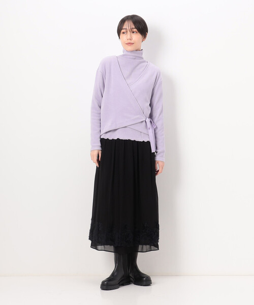 【セール】【アンサンブル対応】ニットコール カシュクールプルオーバー（Tシャツ/カットソー）｜Gabardine K.T（ギャバジンケーティー） mdprevattcaulkingandwaterproofing.com