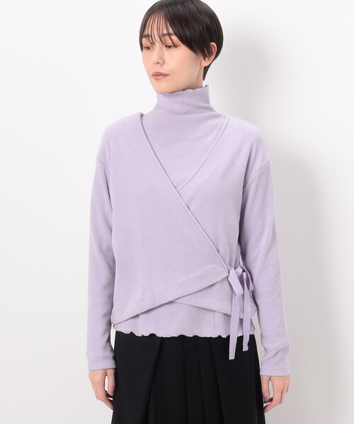 【セール】【アンサンブル対応】ニットコール カシュクールプルオーバー（Tシャツ/カットソー）｜Gabardine K.T（ギャバジンケーティー） mdprevattcaulkingandwaterproofing.com