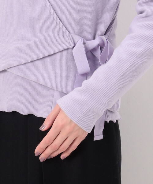 【セール】【アンサンブル対応】ニットコール カシュクールプルオーバー（Tシャツ/カットソー）｜Gabardine K.T（ギャバジンケーティー） mdprevattcaulkingandwaterproofing.com