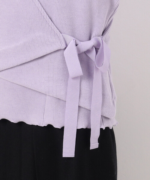 【セール】【アンサンブル対応】ニットコール カシュクールプルオーバー（Tシャツ/カットソー）｜Gabardine K.T（ギャバジンケーティー） mdprevattcaulkingandwaterproofing.com