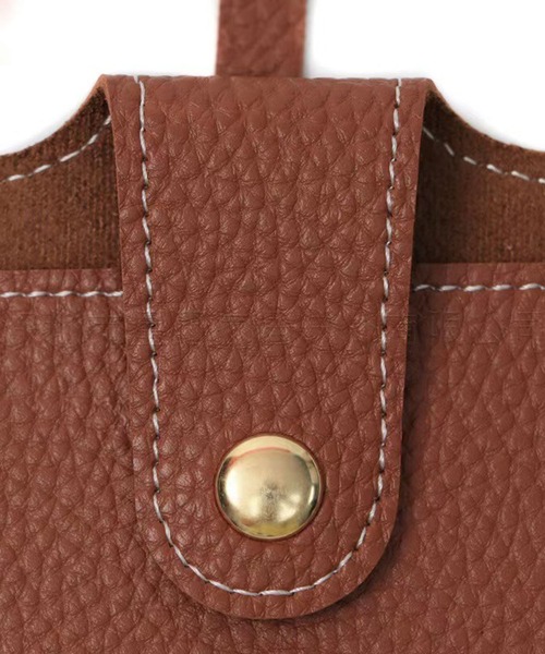 CALIFORNIA OUTFITTERS（カリフォルニア アウトフィッターズ）の「3-11E45 カバンに付けれる メガネケース　ブラウン　ブラック　グレイッシュベージュ（メガネ・レディース・ブラウン/ブラック/グレイッシュベージュ・ONESIZE）」の4枚目の写真