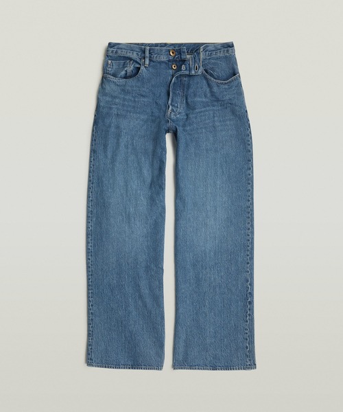 LONG POCKET LOOSE JEANS/ロングバックポケットワイドルーズ