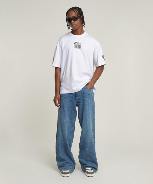 LONG POCKET LOOSE JEANS/ロングバックポケットワイドルーズ