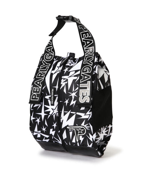 PEARLY GATES シューズケース PEARLY GATES】シューズケース ＜ギザ星柄＞ (UNISEX)（ゴルフ