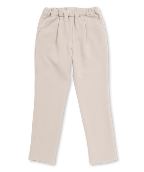 BeBe（ベベ）の「ダブルクロススリムテーパードパンツ(110~130cm)（スラックス・キッズ・ベージュ/ブラック・130cm/110cm/120cm）」の9枚目の写真