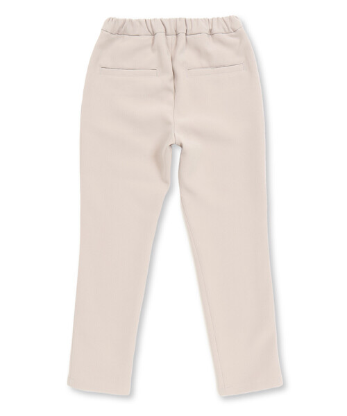 BeBe（ベベ）の「ダブルクロススリムテーパードパンツ(110~130cm)（スラックス・キッズ・ベージュ/ブラック・130cm/110cm/120cm）」の10枚目の写真