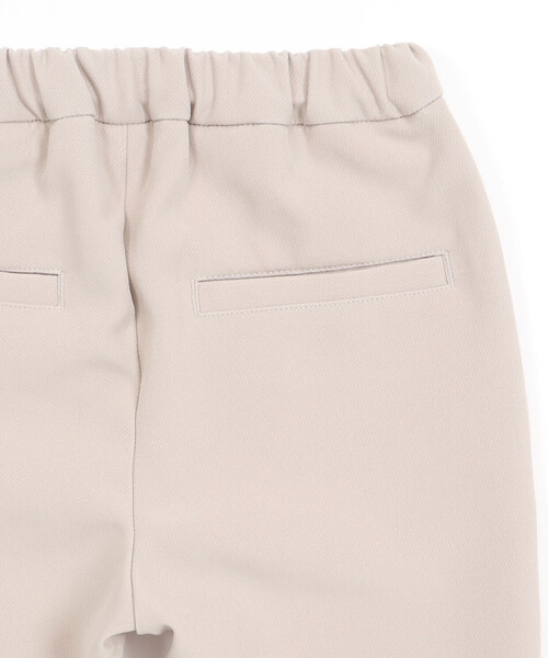 BeBe（ベベ）の「ダブルクロススリムテーパードパンツ(110~130cm)（スラックス・キッズ・ベージュ/ブラック・130cm/110cm/120cm）」の12枚目の写真