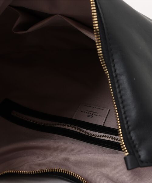 LORISTELLA（ロリステッラ）の「ソフトレザーラウンドバッグ《LORISTELLA》（ショルダーバッグ・レディース・オフホワイト/ブラック/モカ・フリー）」の14枚目の写真