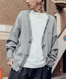Subciety | Damaged knit cardigan(カーディガン/ボレロ)