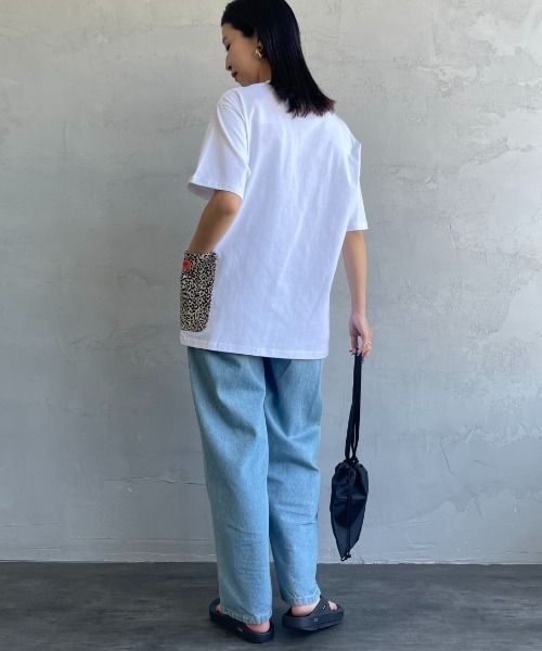tシャツ 「UNIVERSAL OVERALL/ユニバーサルオーバーオール」 別注 ポンチカバーオールTシャツ レディース メンズ UNIVERSAL OVERALL tシャツ 「UNIVERSAL OVERALL」オールド