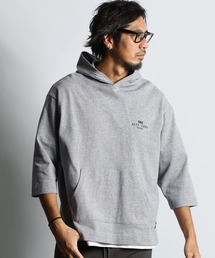 3Q COLLEGE PARKA:7分袖 カレッジパーカー