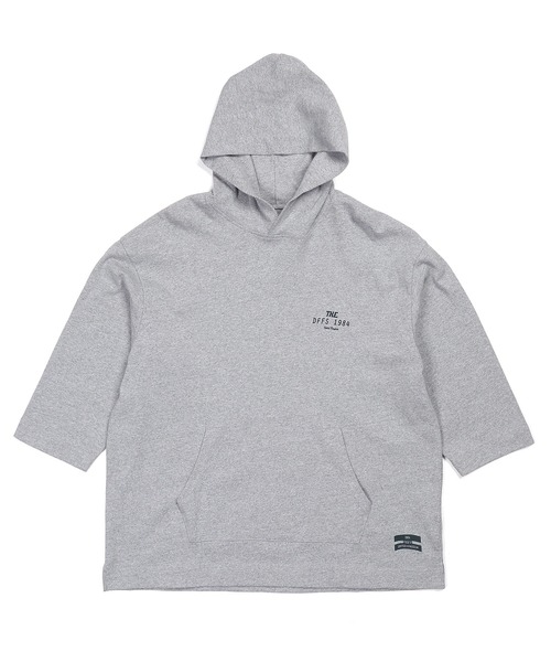 The DUFFER of ST.GEORGE（ザダファーオブセントジョージ）の「3Q COLLEGE PARKA：7分袖 カレッジパーカー（パーカー・メンズ・ブラック/グレー/ホワイト・X-LARGE/LARGE/MEDIUM/SMALL）」の16枚目の写真