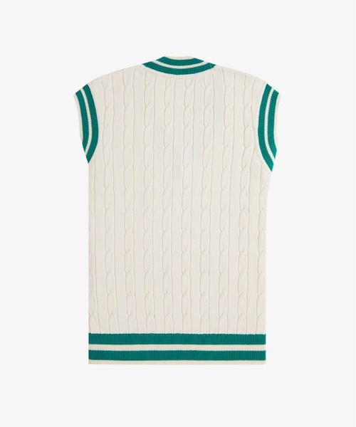 Fred Perry knit vest フレッドペリー　ケーブルニットベスト FRED PERRY（フレッドペリー）の「Cable Knit Tennis Vest
