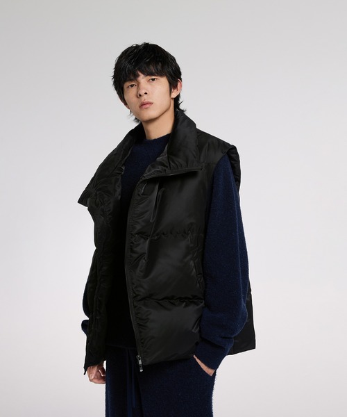 Oversized Quilted Down Vest / ダウンベスト(ベスト)|JNBY Oversized Quilted Down Vest / ダウンベスト(ベスト)|JNBY