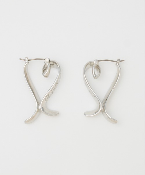 SLY（スライ）の「MOTIF METAL P/EARRING　モチーフ メタル ピアス（ピアス（両耳用）・レディース・シルバー/ゴールド・FREE）」の2枚目の写真