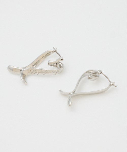 SLY（スライ）の「MOTIF METAL P/EARRING　モチーフ メタル ピアス（ピアス（両耳用）・レディース・シルバー/ゴールド・FREE）」の4枚目の写真