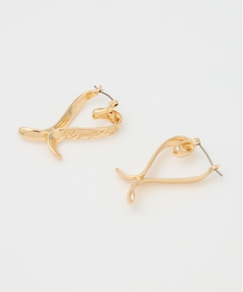 SLY（スライ）の「MOTIF METAL P/EARRING　モチーフ メタル ピアス（ピアス（両耳用）・レディース・シルバー/ゴールド・FREE）」の12枚目の写真