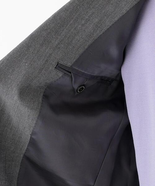 TAKEO KIKUCHI（タケオキクチ）の「【THE FLAGSHIP】シャンブレーツイル ジャケット（スーツジャケット・メンズ・グレー/サンドベージュ・02/03/04）」の4枚目の写真