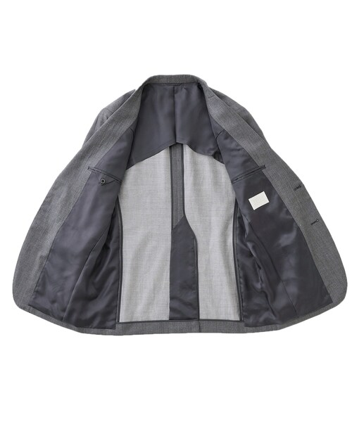TAKEO KIKUCHI（タケオキクチ）の「【THE FLAGSHIP】シャンブレーツイル ジャケット（スーツジャケット・メンズ・グレー/サンドベージュ・02/03/04）」の5枚目の写真