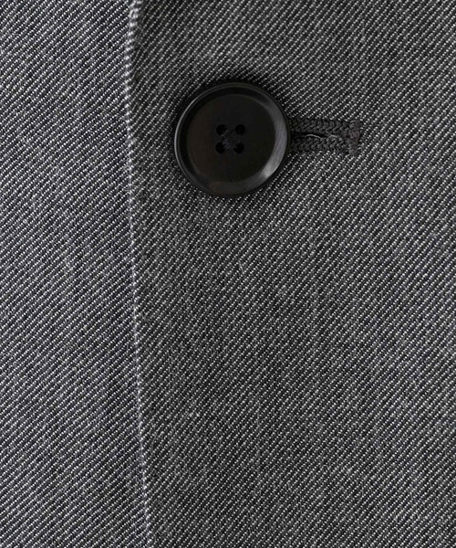 TAKEO KIKUCHI（タケオキクチ）の「【THE FLAGSHIP】シャンブレーツイル ジャケット（スーツジャケット・メンズ・グレー/サンドベージュ・02/03/04）」の13枚目の写真