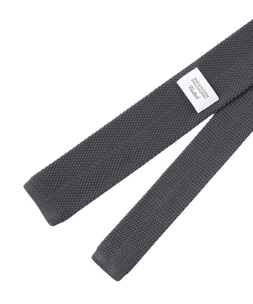 MACKINTOSH PHILOSOPHY(マッキントッシュ フィロソフィー)の「トロッター ニットタイ ドライカノコ(ネクタイ・メンズ・チャコールグレー/ダークネイビー・FREE)」の7枚目の写真