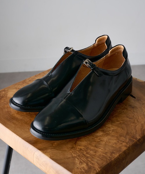ARTESANOS(アルテサノス)の「【ARTESANOS】本革 ミニベルトレザーシューズ GU12-500-17-FL(その他シューズ・レディース・ブラック・39/38/37/36/35)」の10枚目の写真