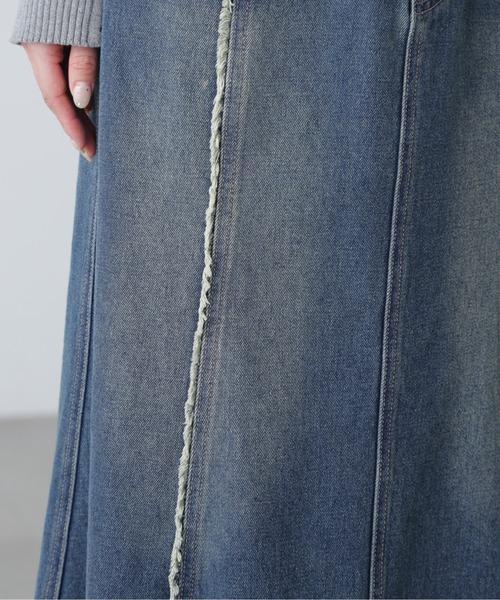 FREE'S MART（フリーズマート）の「◆パネルフリンジマーメイドデニムスカート（スカート・レディース・ブルー系その他4/ブルー系その他5・MEDIUM/SMALL）」の9枚目の写真