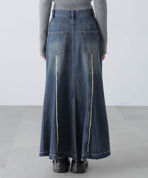 FREE'S MART（フリーズマート）の「◆パネルフリンジマーメイドデニムスカート（スカート・レディース・ブルー系その他4/ブルー系その他5・MEDIUM/SMALL）」の21枚目の写真