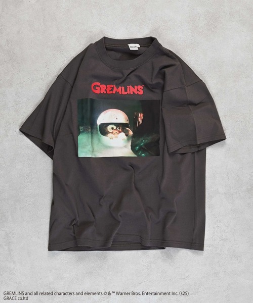 MARKEY'S（マーキーズ）の「【GREMLINS/グレムリン】別注 プリントTシャツ/おとな（Tシャツ/カットソー・レディース・ホワイト系その他/ブラック/オフホワイト・160cm/180cm）」の4枚目の写真