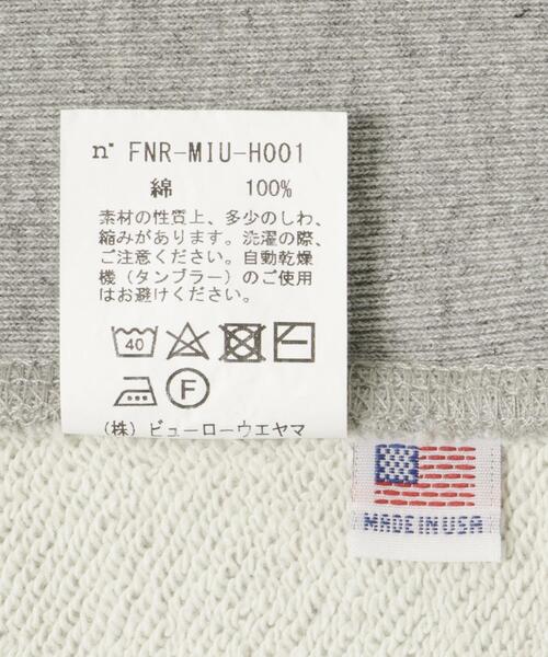 URBAN RESEARCH（アーバンリサーチ）の「FORNIGNER　Made in USA Hoodie（パーカー・メンズ・ホワイト/ブラック/グレー・1/2/3）」の14枚目の写真