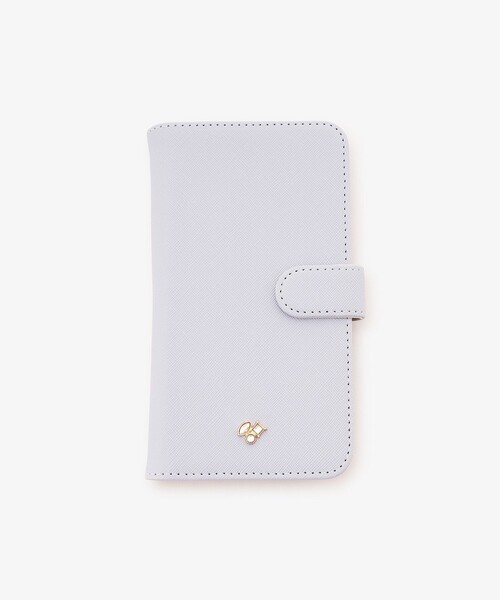 Afternoon Tea（アフタヌーンティー）の「シンプルビジューマルチフォンカバー（スマホケース/カバー・レディース・ライトブルー/ベージュ・ONE SIZE）」の2枚目の写真