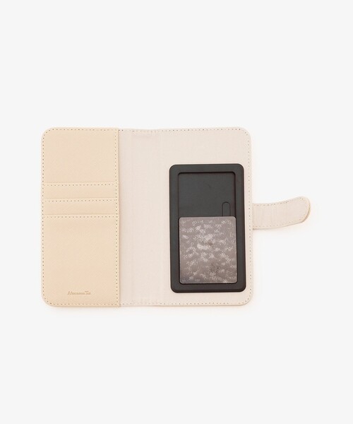 Afternoon Tea（アフタヌーンティー）の「シンプルビジューマルチフォンカバー（スマホケース/カバー・レディース・ライトブルー/ベージュ・ONE SIZE）」の4枚目の写真