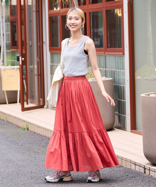 セール】限定展開 インド ティアード 切り替え スカート